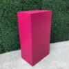 image of a Fuchsia Square Plinth