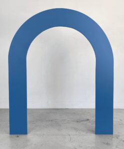 image of a Blue U-Shape Arch