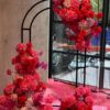 Fuchsia Flower Arch