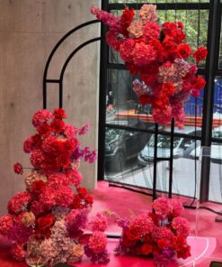 Fuchsia Flower Arch