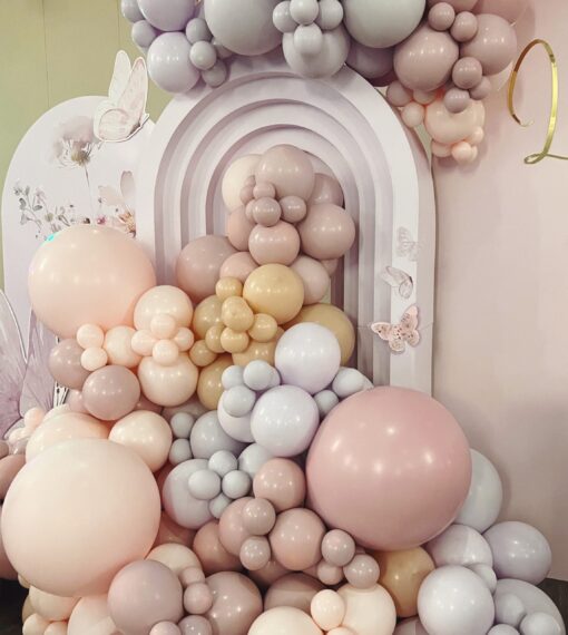 3D bianca layered arch