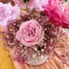 Pink Baby Breath Centrepiece