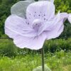 lavender silk poppy