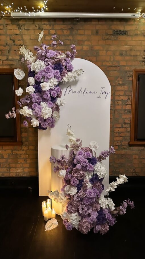 Purple & White Package