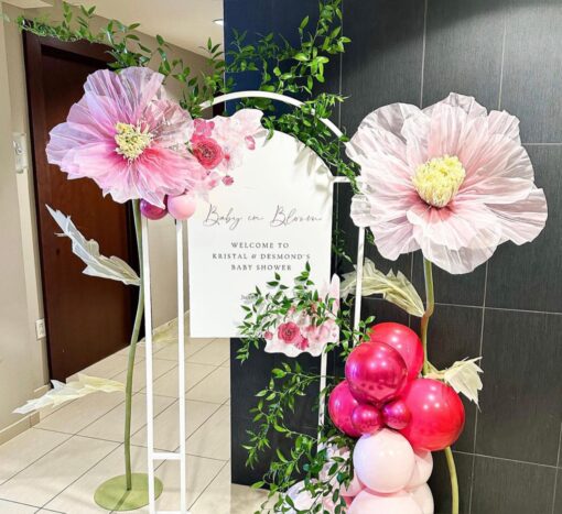 Floral Welcome Sign Package