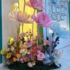 5 Silk Poppy Garden