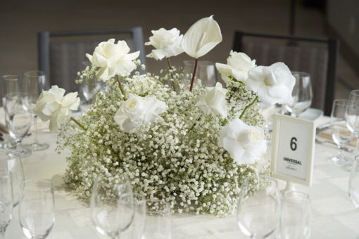 image of a Baby Breath Flower Centrepiece