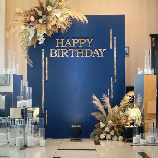 Birthday Blue & Gold Package