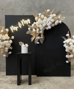 Golden Vows Backdrop Display