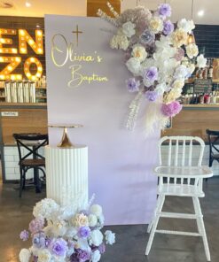 Lavender Grace Baptism Display