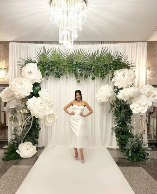 White Floral and Greenery Package