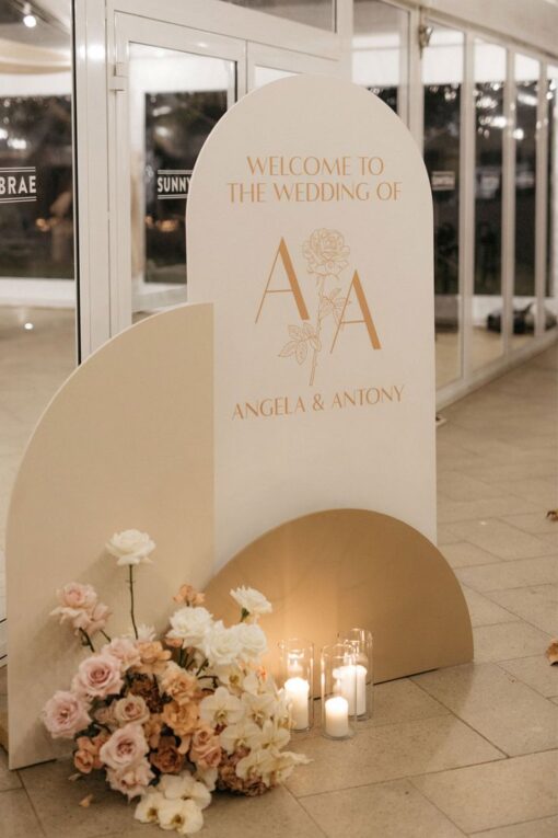 image of a welcome sign