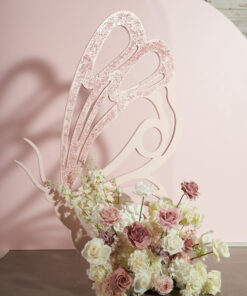 Standing Butterfly & Flower Bush