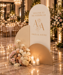 Alternative view of Elegant Wedding Welcome Sign