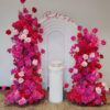 image of a bride to be fuchsia package