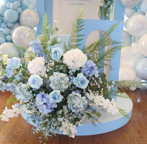 Baby Blue Flower Bush