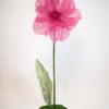 image of a fuchsia silk flower