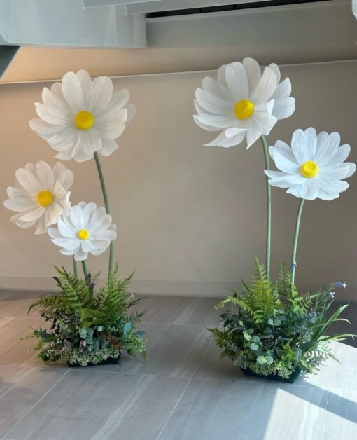 5 Daisy Standing Flowers