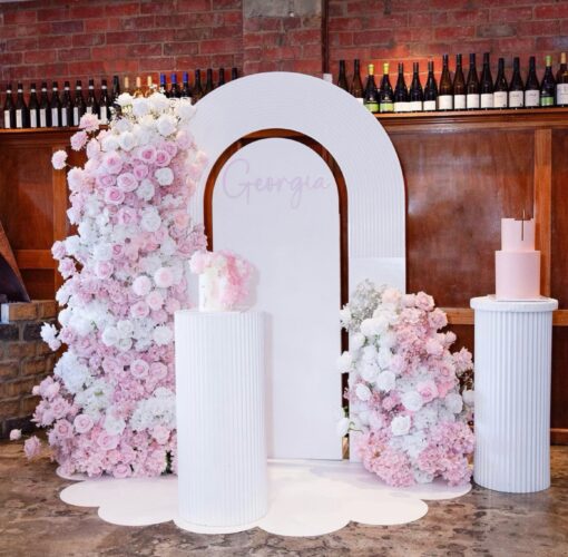 Baby Pink Hearted Package