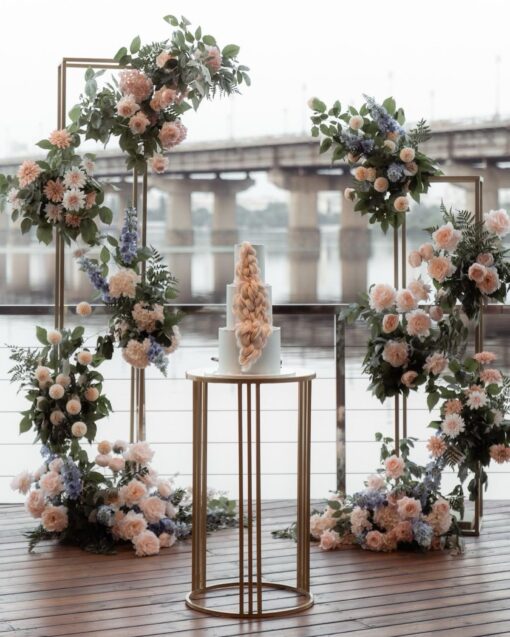 Gold Frame Flower Arrangement