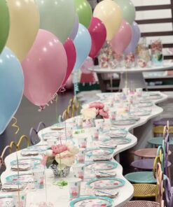 Kids' White Curve Table