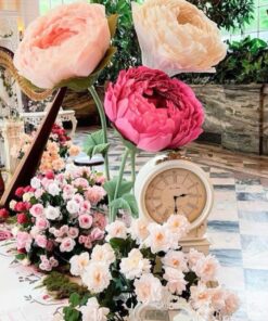 Baby Pink & Hot Pink Flowers