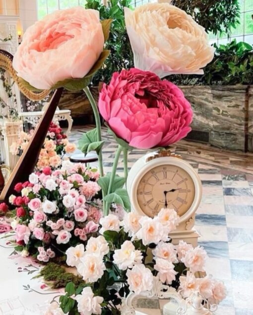 Baby Pink & Hot Pink Flowers