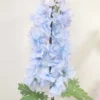 1 Blue Delphinium Flower