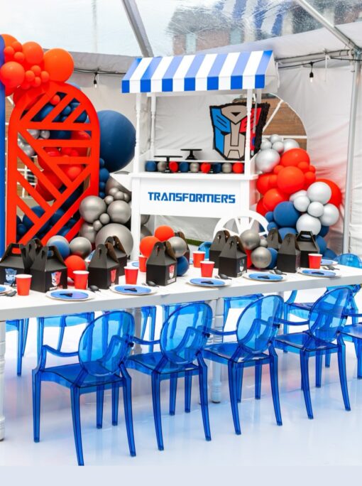 Royal Blue Ghost Chairs - Image 2