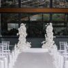 All White Floral Package