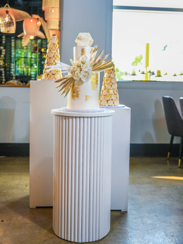 Display Stand Rental Classic White Display Stands - Magic Flowers Event Rentals | Event and ...
