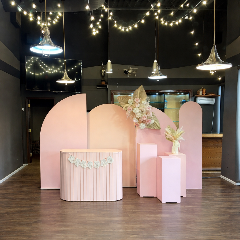 Elegant Minimalist Display AI-generated conceptual mockup