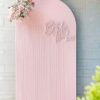 Rippled Pink Arch Backdrop