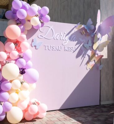Lilac Panel Backdrop