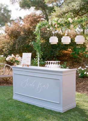 Romantic Garden Cocktail Bar