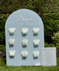 Diaper Pong Game Wall