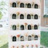 Floral Seating Chart Wall