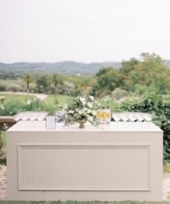 Ivory Panel Bar Table