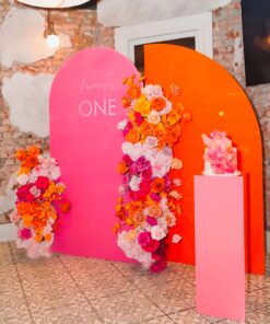Pink & Orange Floral Package