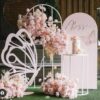 Blush Butterfly Floral Package