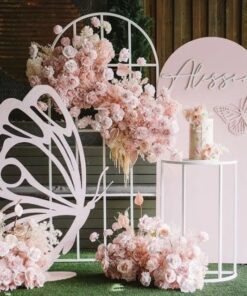 Blush Butterfly Floral Package