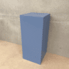 Dusty Blue Display Plinth