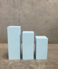 Blue Display Plinth