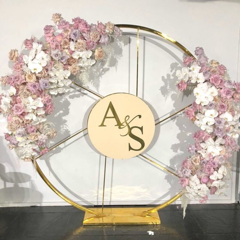 wheel style screen backdrop