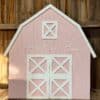 Pink Barn Backdrop & Custom Sign