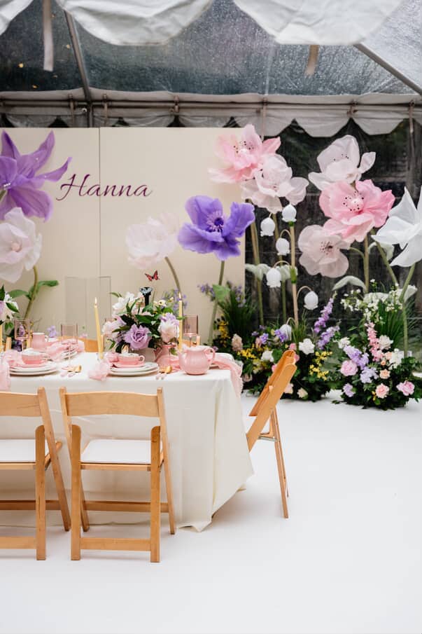 Pink Silk Giant Flower - Image 4