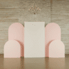 Blush Harmony Backdrop Set