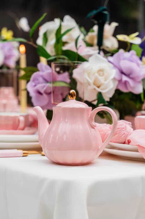 Elegant Pastel Garden Centerpiece - Image 5
