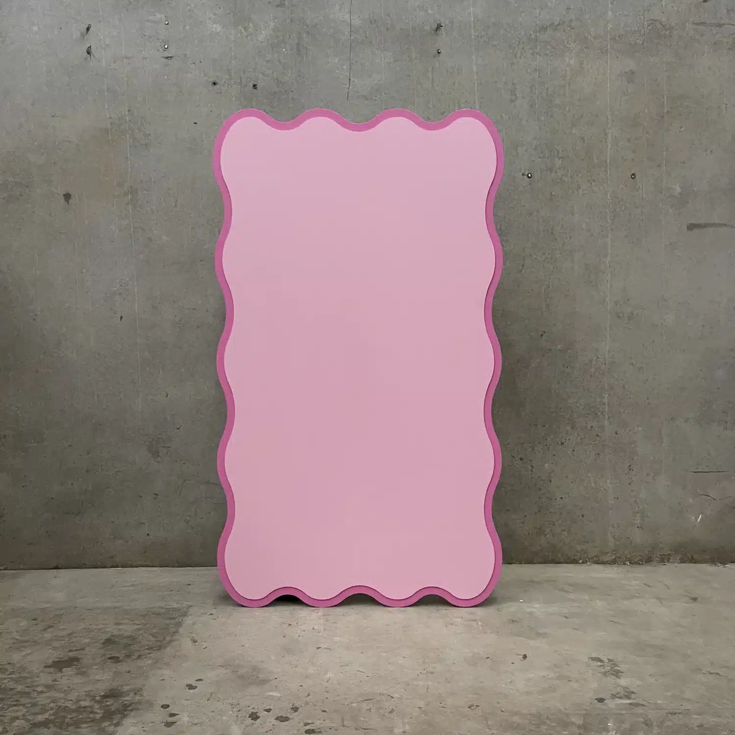 Pink Wavy Edge Backdrop