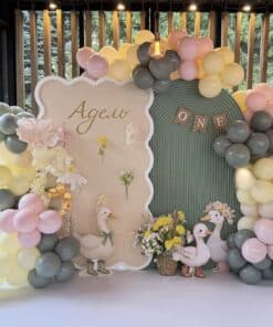 Little Duckling Birthday Backdrop